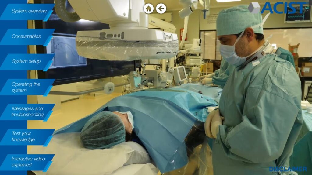 Acist CVi Interactive Tool on website | ACIST Medical